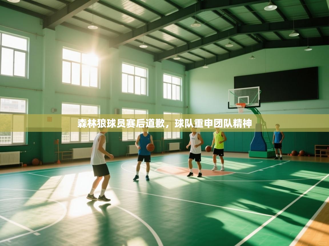 森林狼球员赛后道歉,球队重申团队精神 第1张