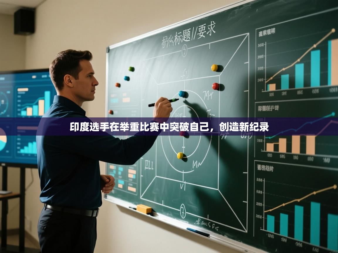 印度选手在举重比赛中突破自己，创造新纪录  第1张