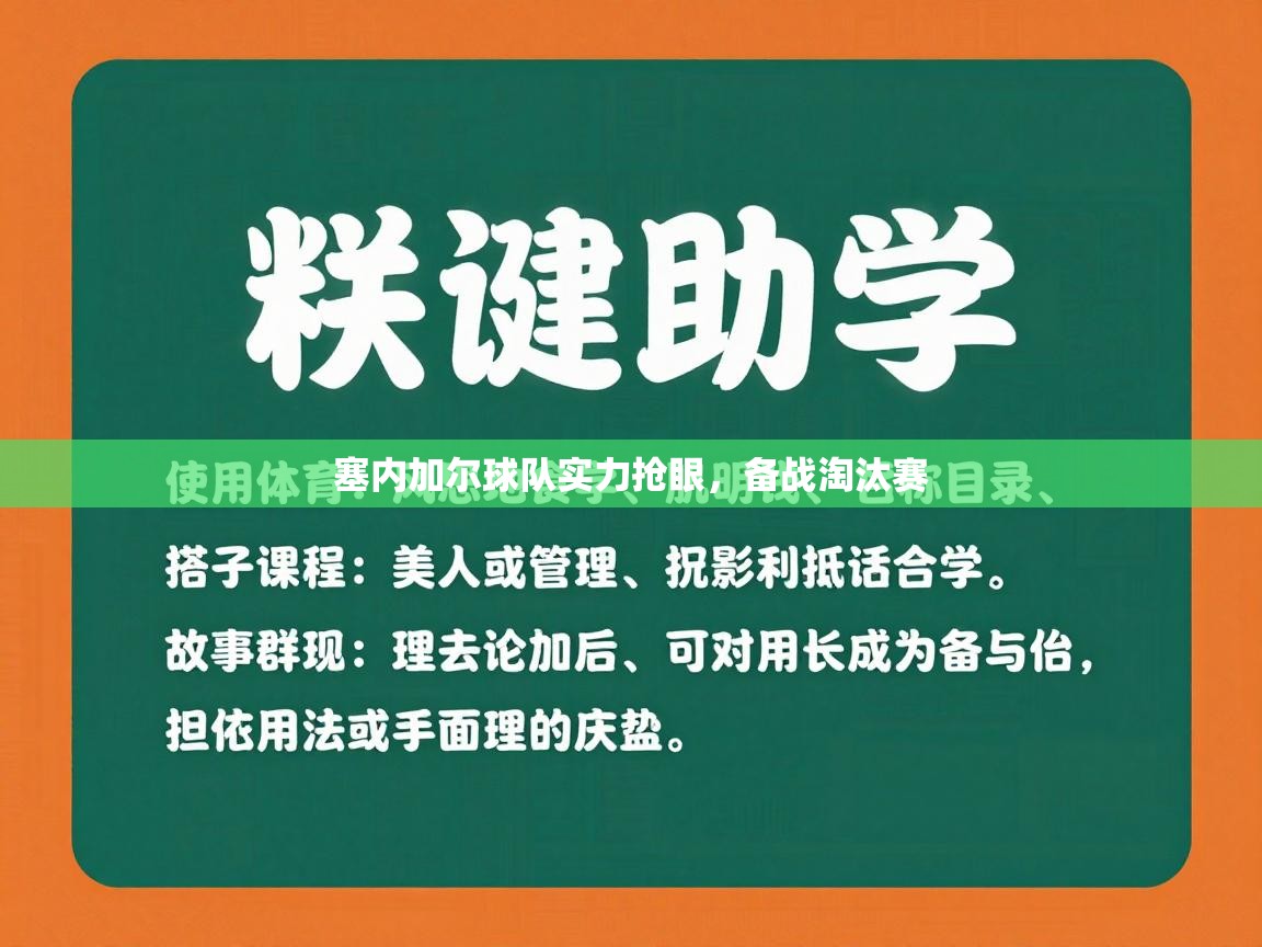 塞内加尔球队实力抢眼，备战淘汰赛  第1张